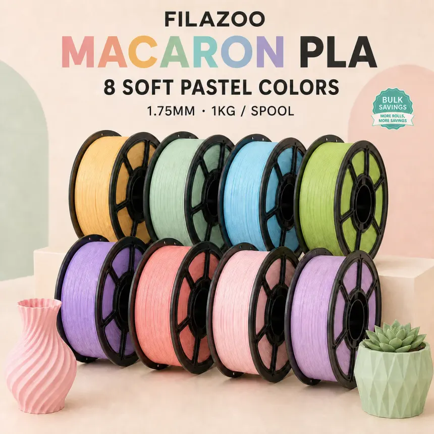 Filazoo Macaron PLA Pastel